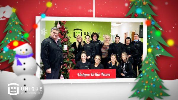 Happy Holidays from the Unique Ortho Team!