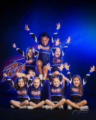 Tiny Novice Cheer Team