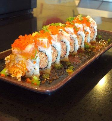 Orange Blossom Roll. New roll included in AYCE