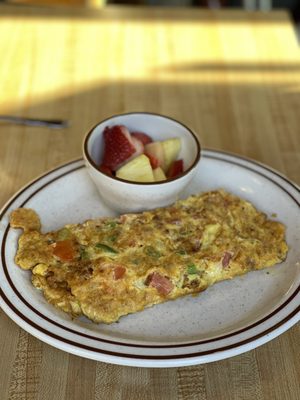 Chorizo omelette