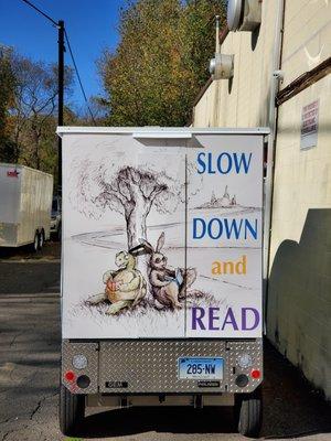 Digital Graphics for vehicles For Norwalk Library