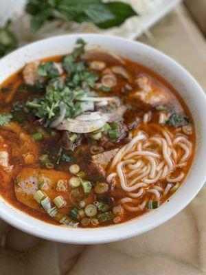 P15. Spicy Hue Style Noodle Soup/ Bun Bo Hue - IG: @nelson_eats