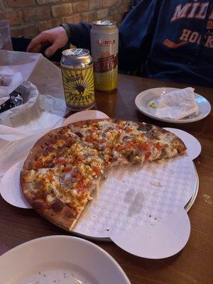 Greek pizza