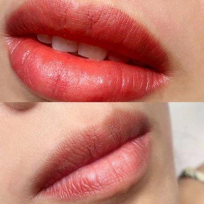 Ombre Lip Blush Tattoo