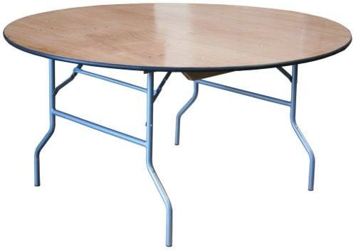 Round Plywood Table, Sizes:  36", 48", 60", 72"