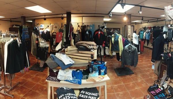 Interior shot of our gorgeous tack shop!