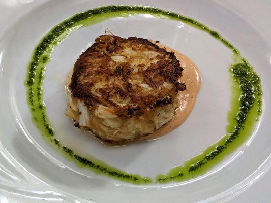 Amazing crab cake