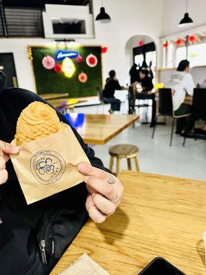 Custard Taiyaki