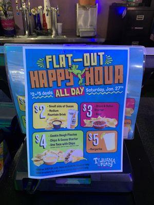 Happy Hour special