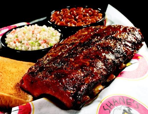 Half Rack of Ribs BBQ Plate