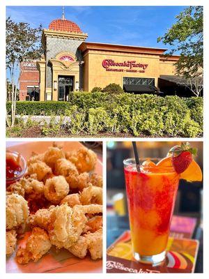 (･‿･) /ﾟ*:｡ﾟ  Beautiful Thirsty Thursday to be out @ #CheesecakeFactory #HappyHour M-F from 4-6.