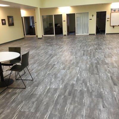 This was a WOW floor! Vinyl Plank