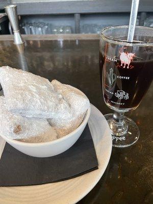 Beignets and Irish Coffee