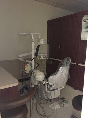 One of the Dental chairs