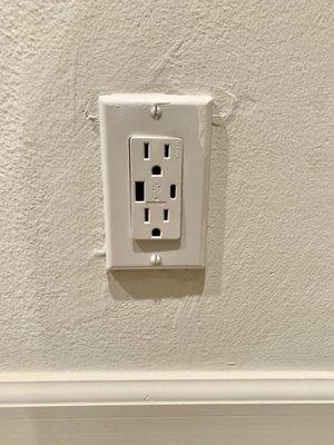 USB outlet