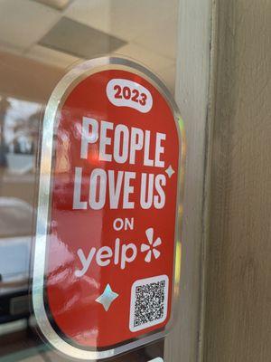 People Love us on Yelp!