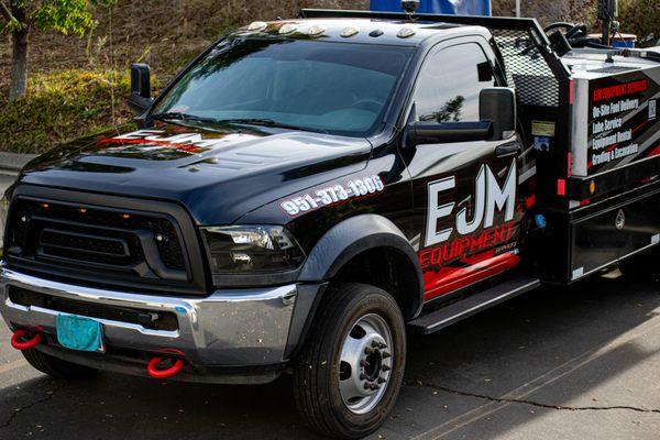 dodge ram 4500 custom commercial vinyl wrap Riverside