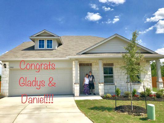 Congrats to happy investment property owners.