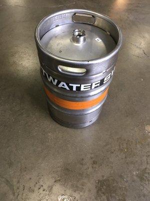 Returning a spent keg of Sweetwater 420. It's sooo good!