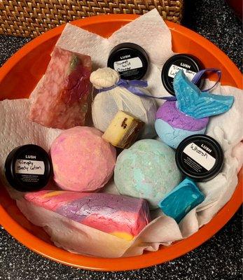 My Lush haul