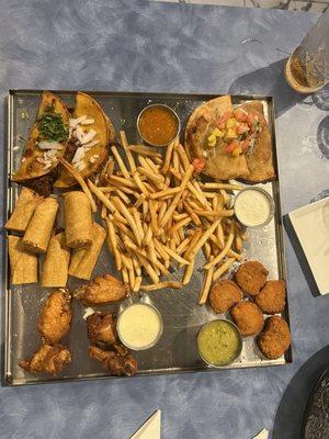 Appetizer sampler