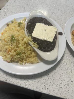 Yummy! Rice and black beans