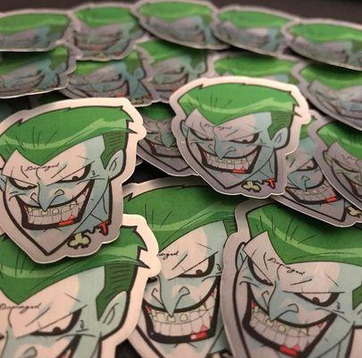 Custom Stickers, always a good way to promote your business