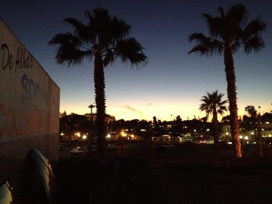 Beautiful evening in La Mesa,ca