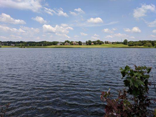 View of Henson Lake from 14th tee.