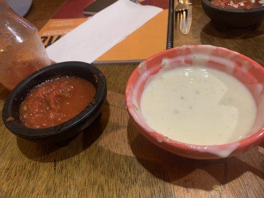 Salsa and Queso