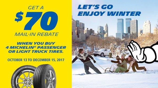 It's a great time for new tires.