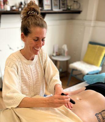 Moxibustion treatment