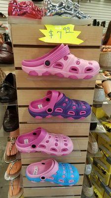 Imitation crocs is what you pay for