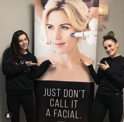 Estheticians, Victoria and Ana