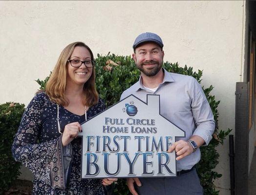 Our employee Billy Green with one of our first time home buyers. Billy is a one of Temecula and surrounding area specialists.