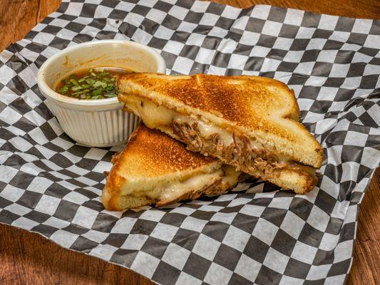 Birria grilled cheese