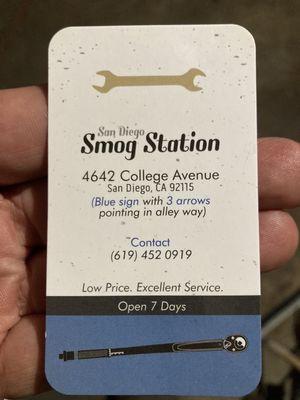 San Diego Smog Station