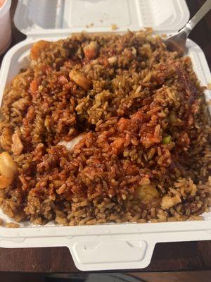 Shrimp fried rice