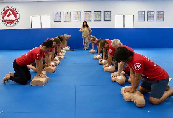 All our staff is CPR/AED CERTIFIED