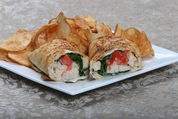 Spinach & Chicken Wrap