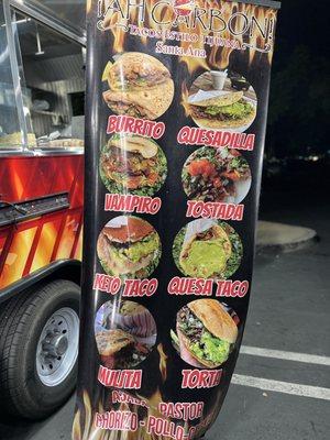 Tacos, torras mulitas, vampiros.