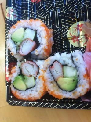 Not my favorite California Roll but its good.