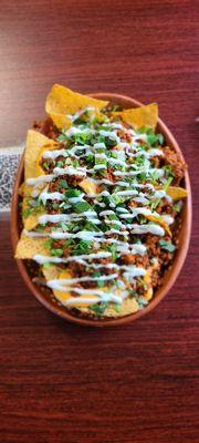 Chorizo Nachos so delicious yummy