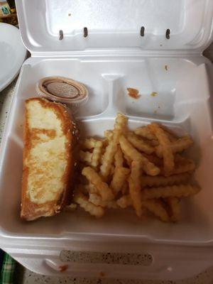 Canes forgot the chicken. SMH