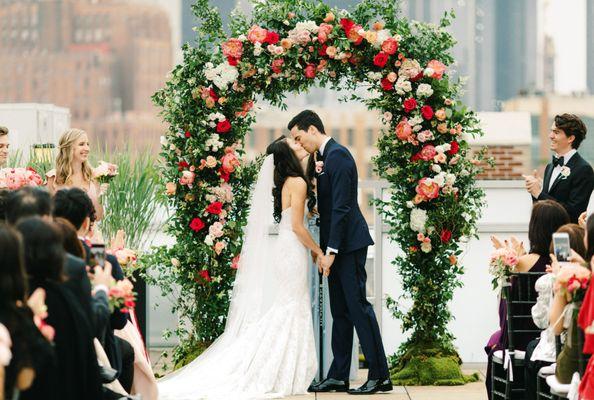 Wedding at Tribeca Rooftop in New York City