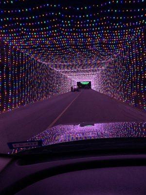 Light tunnel was awesome!