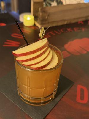 Apple cider old fashion