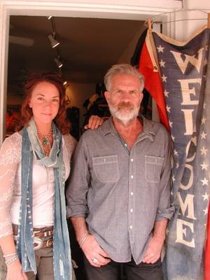 Julienne Barth and Scott Corey 
Co owners of Santa Fe Vintage Outpost