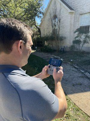 Lighthouse Solar Designers do onsite assessments with drone-based 3D modeling for an accurate, no charge design and proposal.