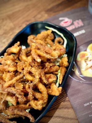 Fried Geso Fry (Squid Legs)